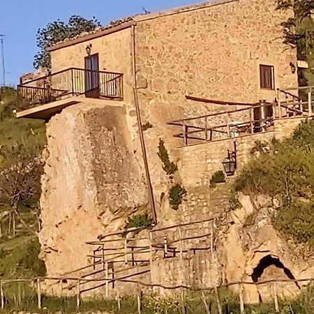 Villa La Casa Sulla Roccia Enna Exterior foto